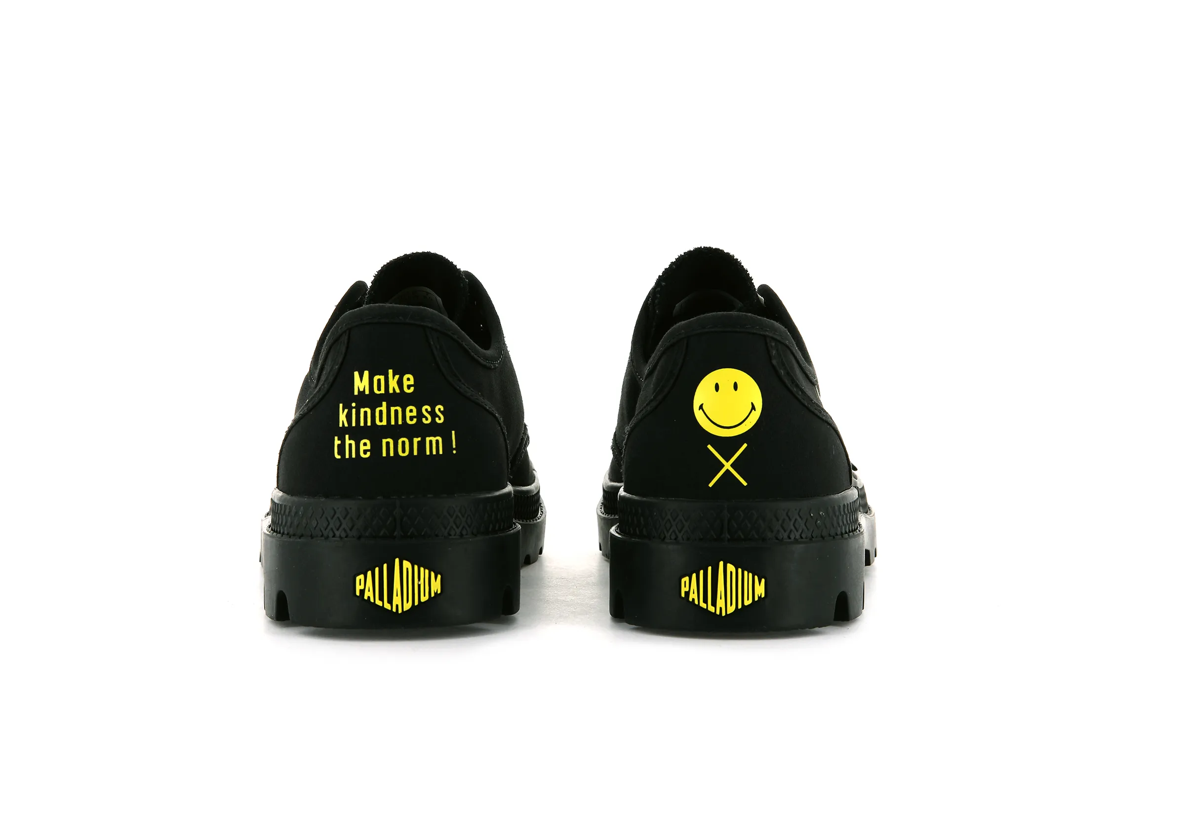 77080-008-M | SMILEY ® PAMPA OXFORD BE KIND | BLACK/BLACK