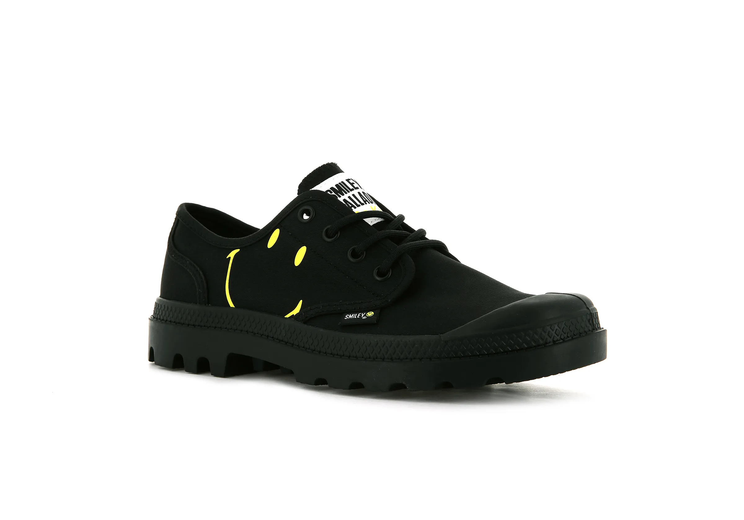 77080-008-M | SMILEY ® PAMPA OXFORD BE KIND | BLACK/BLACK