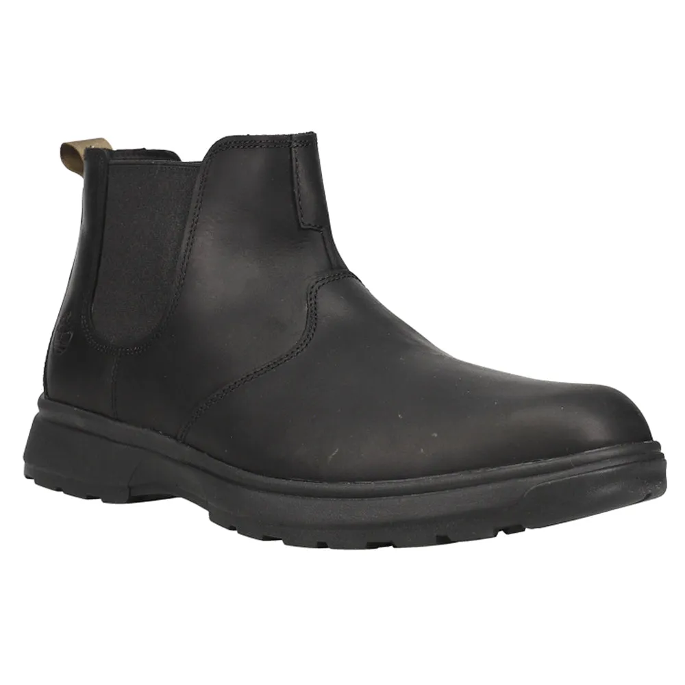 Awells Ave Round Toe Chelsea Boots