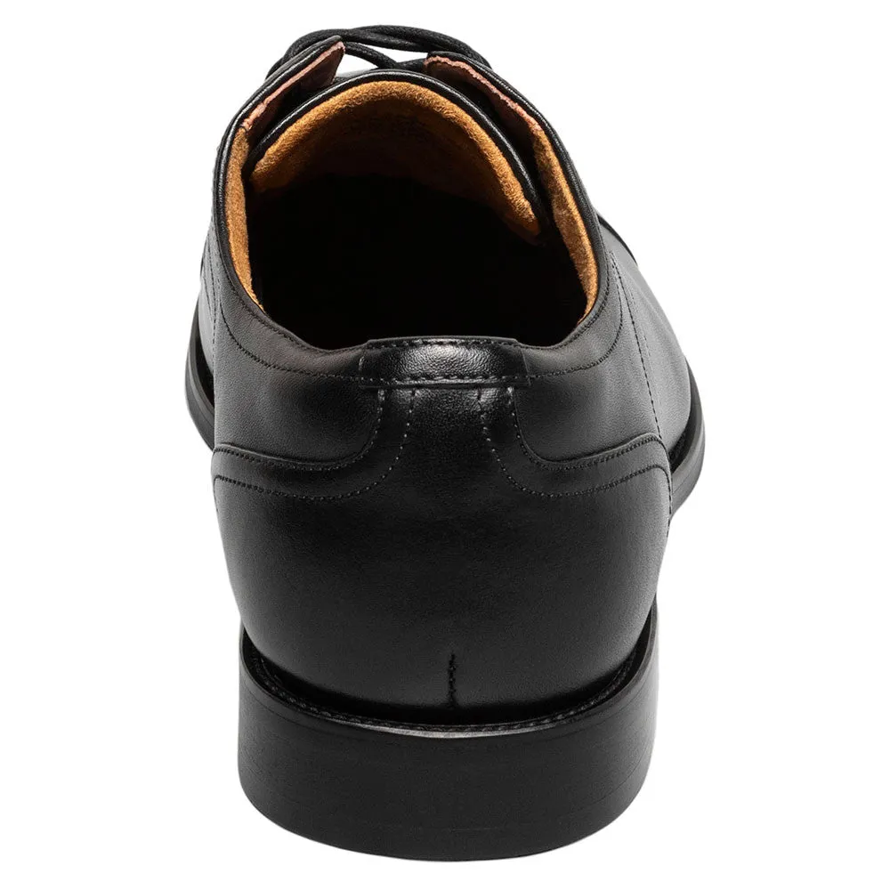 Florsheim Rucci Cap Toe Black Smooth Oxford Shoes