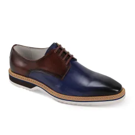 Giovanni Reggie Patina Two-Tone Derby Shoes