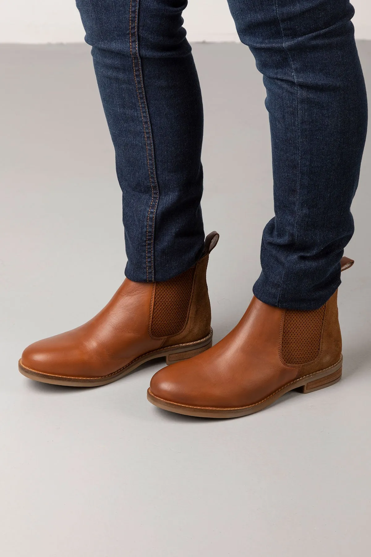 Ladies Leather Chelsea Boots - Kirby