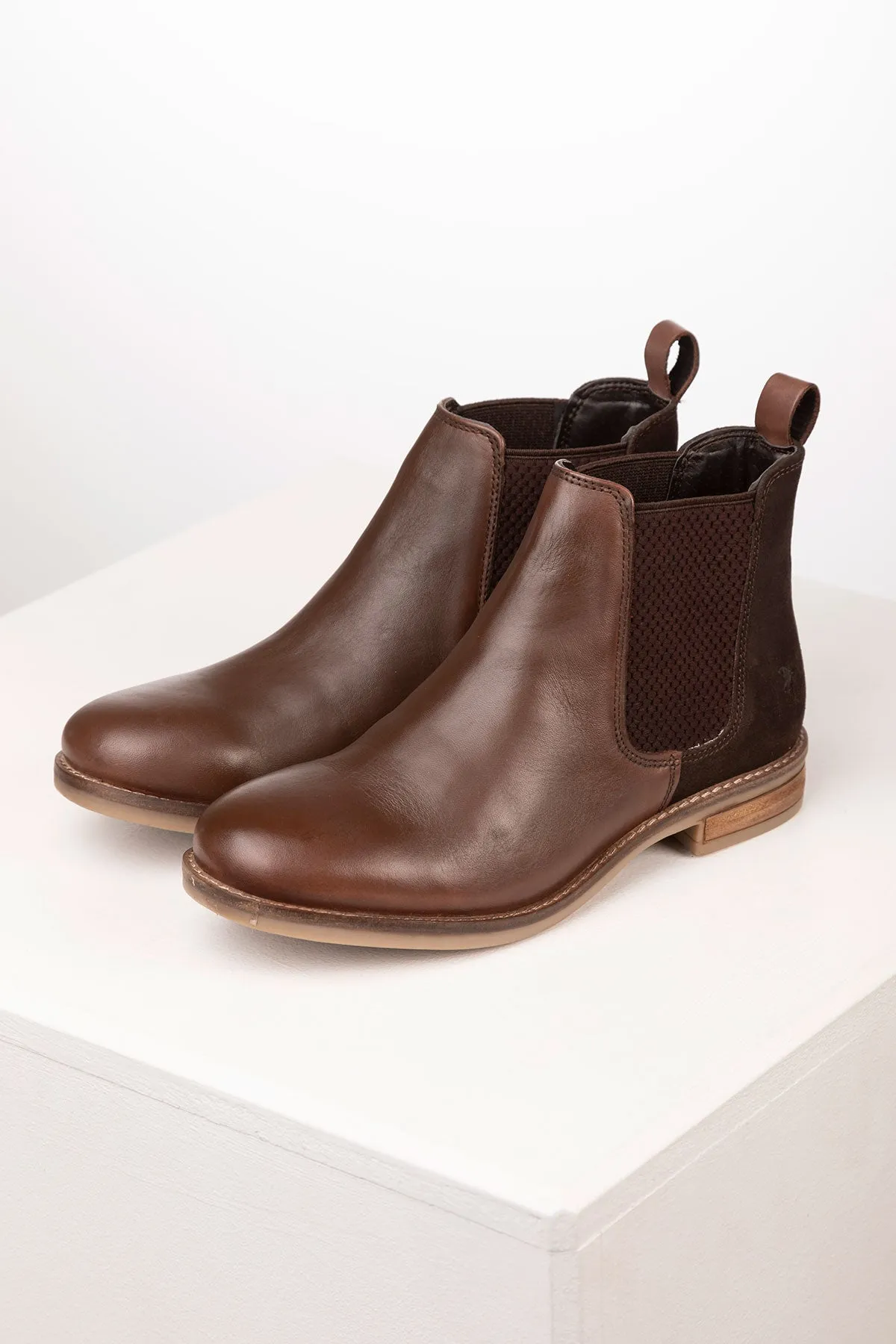 Ladies Leather Chelsea Boots - Kirby