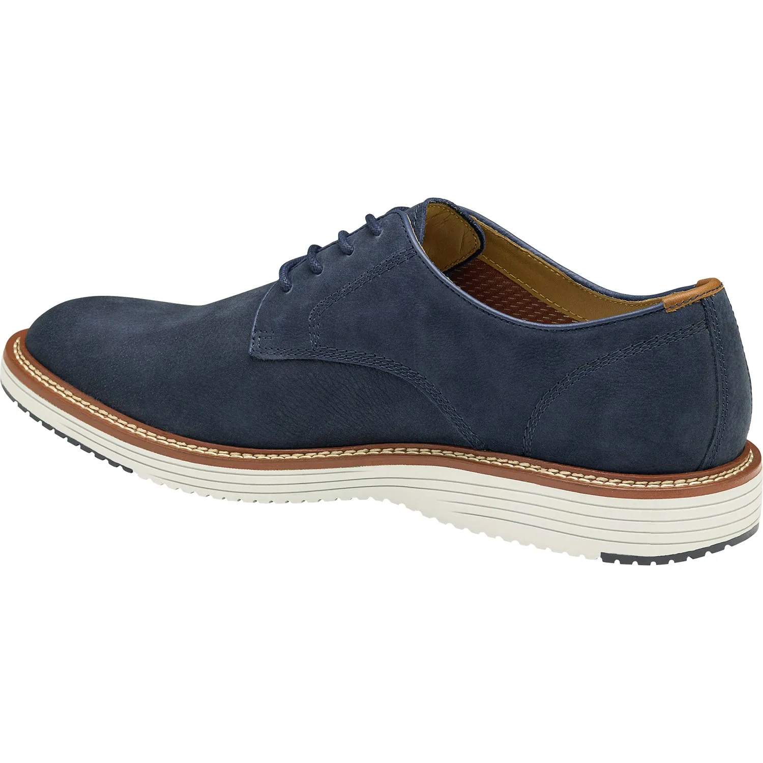 Men's Johnston & Murphy Upton Plain Toe Navy Nubuck