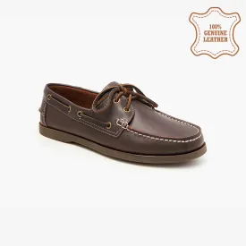 Men's Leather Boat Shoes